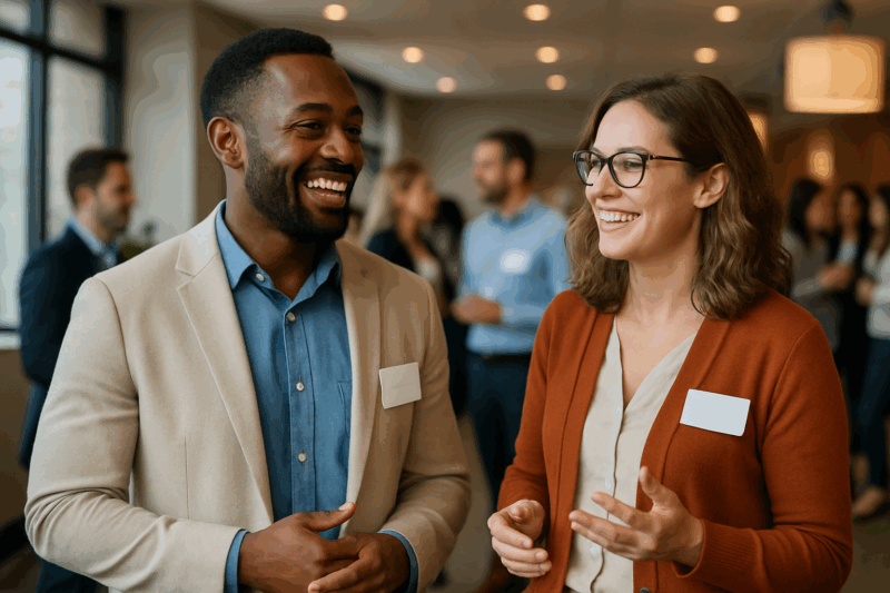 13 Practical Tips for Making Great Connections at a Networking Event
